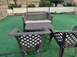 Conjunto de muebles de Jardín Plástico