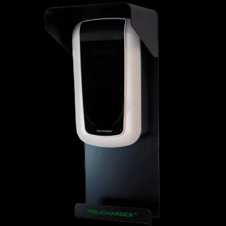 Soporte exterior con visera Policharger