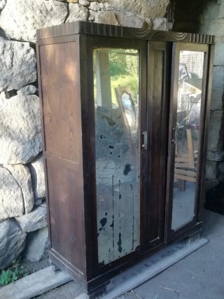 Lote Muebles Antiguos Madera para Restaurar