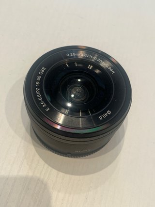 Objetivo lente kit 16 50 sony para apsc