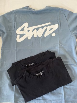 Camiseta Pull&Bear S Azul + regalo