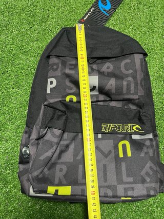 Mochila Rip Curl Dome Square Font Negra/Verde