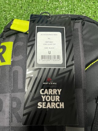 Mochila Rip Curl Dome Square Font Negra/Verde