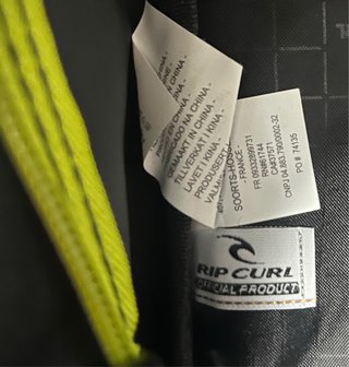 Mochila Rip Curl Dome Square Font Negra/Verde