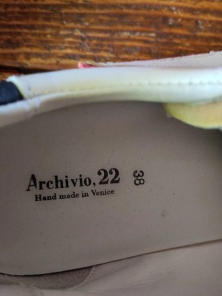 Sneakers Archivio 22 Beige/Bianco