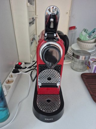 Cafetera Krups Roja