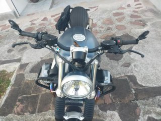 BMW R Nine T Scrambler Negra/Plata