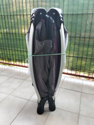 Cuna de viaje plegable