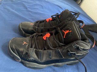 Jordan 6 Rings Originales Negro/Rojo