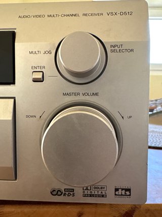Receptor AV Pioneer VSX-D512 Plata