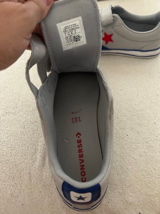 Zapatillas Converse niño velcro grises