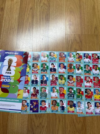 Lote Actualización Cromos Mundial FIFA 2026