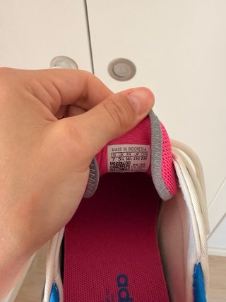 Zapatillas Adidas Beige y Rosa