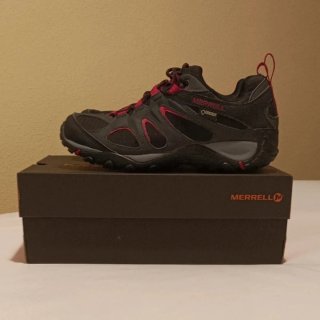 Zapatillas Merrell Trekking Mujer Negro/Rosa