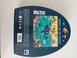 Puzzle infantil 100 piezas temática marina
