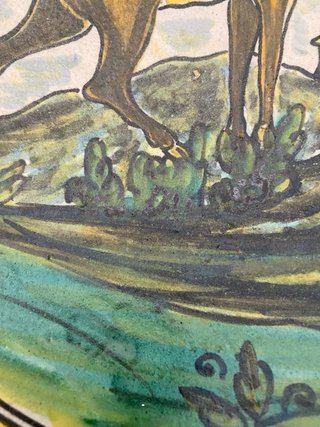 Plato Cerámica Puente del Arzobispo