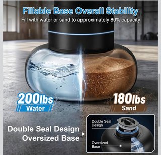 NUEVO Saco de boxeo inflable 180cm