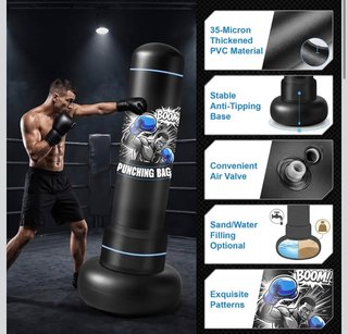 NUEVO Saco de boxeo inflable 180cm