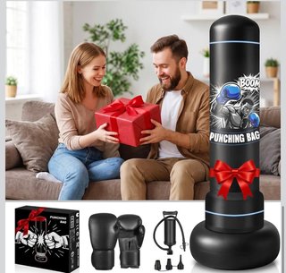 NUEVO Saco de boxeo inflable 180cm