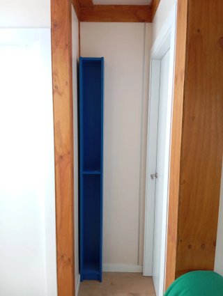 Estantería Torre para CDs Azul