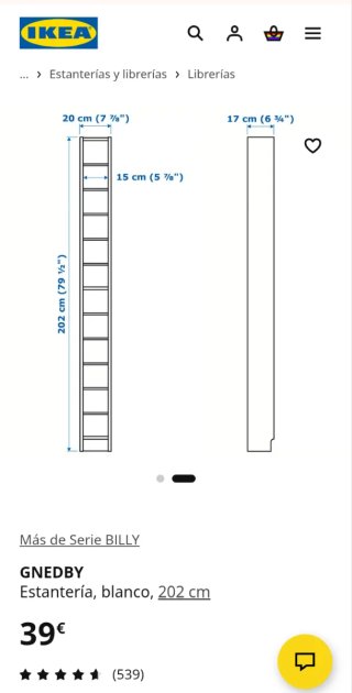 Estantería Torre para CDs Azul