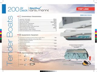 Neumatica auxialiar hinchable super ligera 2m