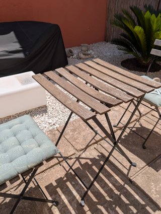 Mesa Plegable Jardín/Terraza (IKEA TÄRNÖ)