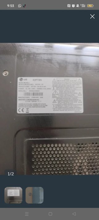 Televisión LG 47 pulgadas