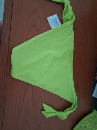 Costume da bagno Calzedonia verde con strass