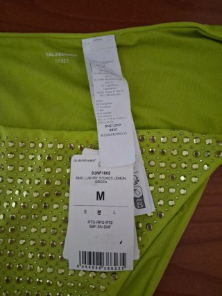 Costume da bagno Calzedonia verde con strass