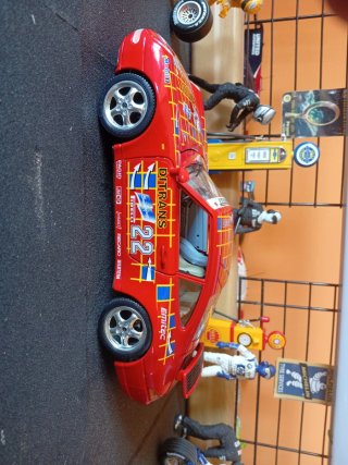 Porsche 911 DiTrans Burago 1:18 Rojo