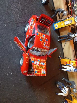Porsche 911 DiTrans Burago 1:18 Rojo