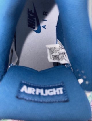 Zapatillas Nike Air Flight Blancas y Azules