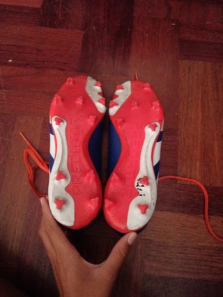 Botas Adidas Predator Azul Naranja Talla 42