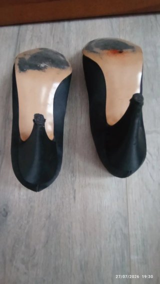 Zapatos de tacón negros Talla 37
