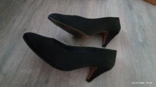 Zapatos de tacón negros Talla 37