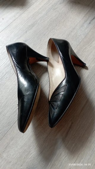 Zapatos de tacón negros Talla 37