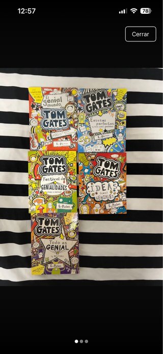 libros tom gates