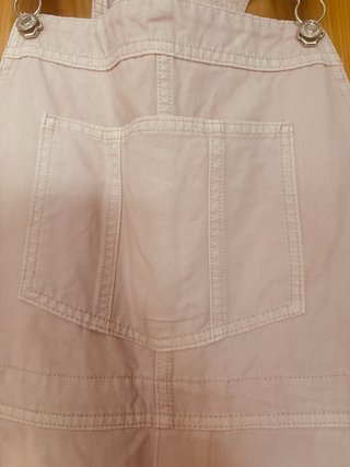 Peto vaquero rosa de Mango