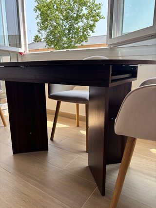 Mesa de comedor extensible