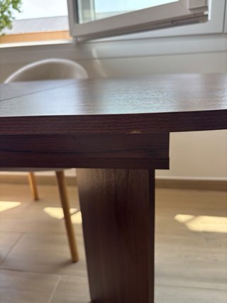 Mesa de comedor extensible