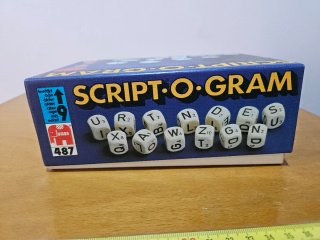 Juego de mesa Script-O-Gram jumbo diset 1979