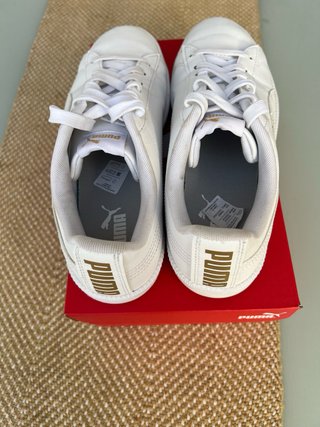 Puma Smash v2 Piel Blancas Talla 40