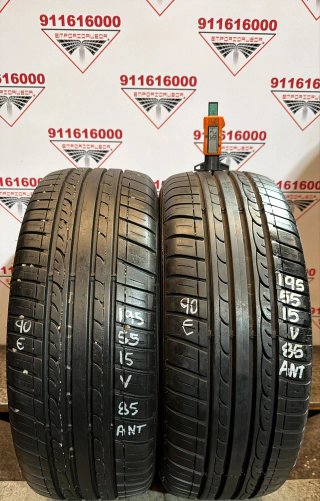 -195 55 15 V DUNLOP RUEDA SEMINUEVA INCREIBLE