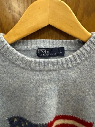 Jersey Polo Ralph Lauren bandera USA Talla L kids