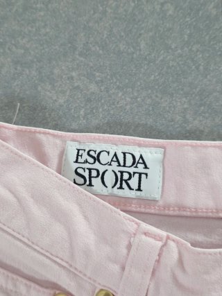 Escada Sport Jeans Rosa Pastello Taglia 34