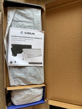 Teclado y Ratón Inalámbrico SUBBLIM