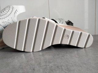 Sandalias blancas mujer talla 38