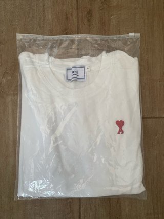 Camiseta Ami Corazón Rojo Talla S