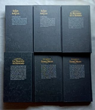 Lote 6 Volúmenes Biblioteca Tolkien
